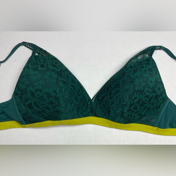 NWOT knix GRN/YELO Light Support Wireless, XL *P1061 - Picture 1 of 7